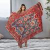 Vintage Türkischer Kilim Teppich Decke Baumwoll Überwurf Weich Gemütlich Bett Sofa Dekorativer Teppich Matte Kissenbezug