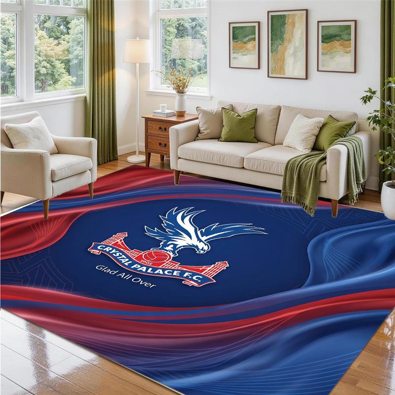 Crystal Palace Design Crystal Velvet Rug Soft Decorative Mat for Bedroom Entrance