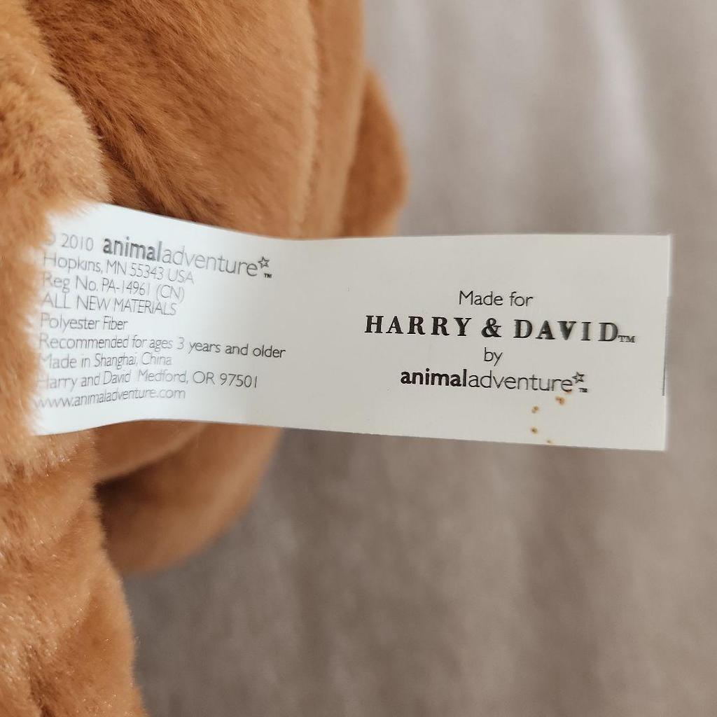 [USED] Harry & David Cubby Teddy Bear