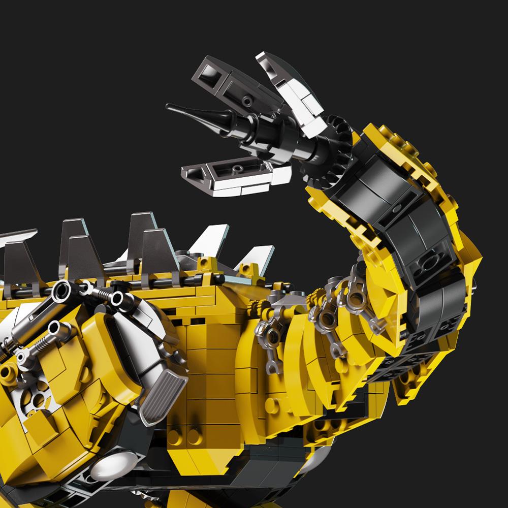 Zestawy do budowania dinozaurów 3w1 STEM Edukacyjne zestawy do budowania dla chłopca 6+ i dorosłego Najlepsze zabawki dinozaury i zestawy do aktywności