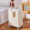 DCLOUD Multifunctional Carry-on Luggage with Cup Holder