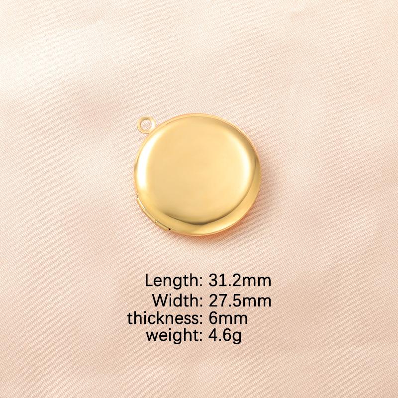 Roestvrij Staal Foto Medaillon Ketting Hart Rond Ovaal Gepersonaliseerde Herinnering Sieraden voor Vrouwen Mannen