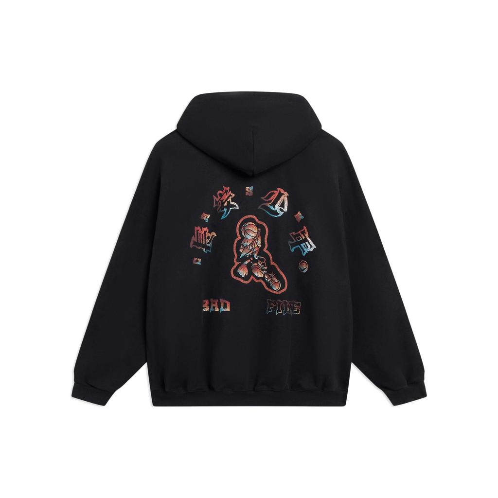 Li Ning Sweatshirt Unisex Black AWDSI45-2