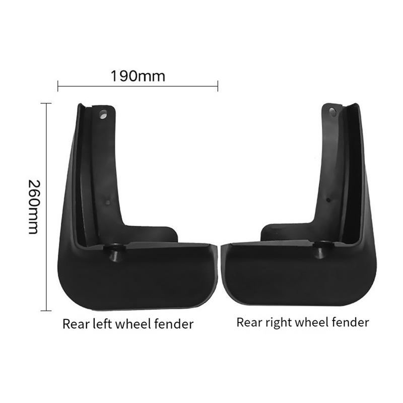 4PCS Car Mudguard Mud Flaps Splash Mud Guard Fender For Toyota Camry Sport 2018-2025 Car Accessories