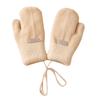 Windproof Kids Winter Gloves Coldproof Knitted Gloves Fashion Children Mittens  Toddler