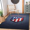 Atletico Madrid Customize Your Name Area Rug Perfect for Outdoor Study room Bedrooms Entryway Anti-slip Rug Anime Office Decor Best for Christmas