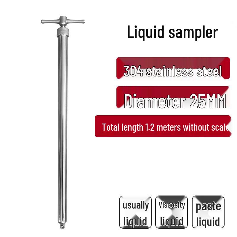 Aokewen 304 Stainless Steel Telescopic Liquid Sampler