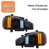LED Headlight Assembly with DRL for FAW Jiefang J6/J6P/J6M - Double Lens Modified