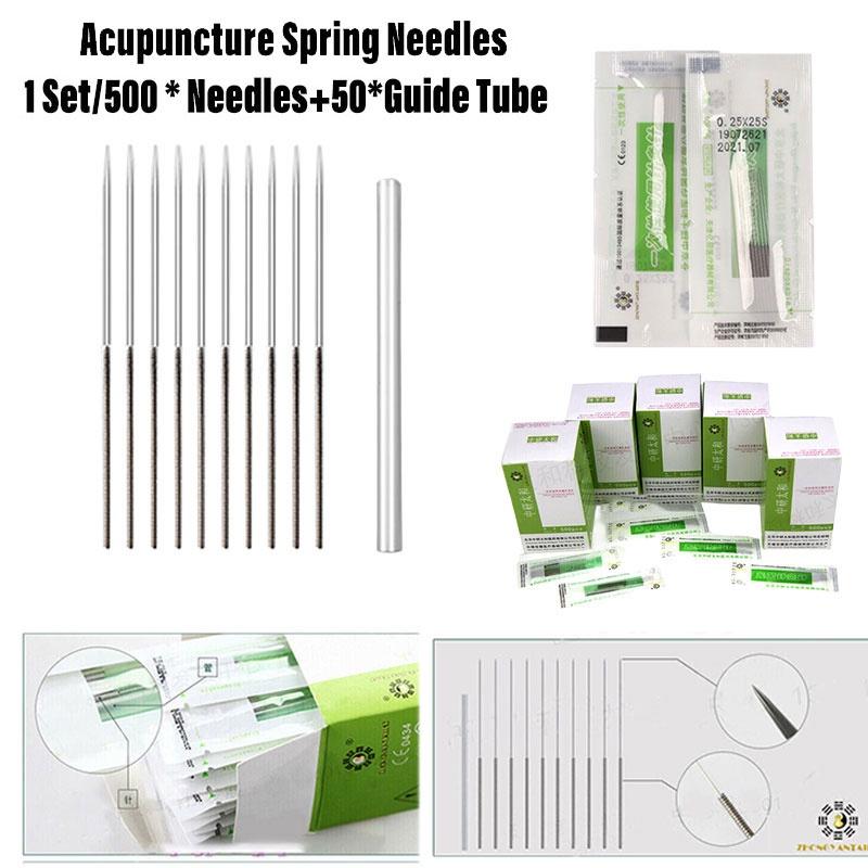 Jarní Akupunktura Zhongyantaihe Jehly 500 W Vodící Trubička Masáž Baňkování Léčit