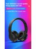 Type-C Wireless Bluetooth Over-Ear Gaming Headset with Heavy Bass Stereo Sound