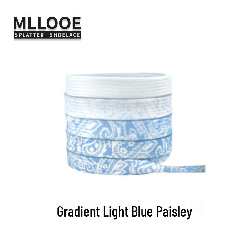 Cashew Flower Shoelaces for Air Force One AF1 & Casual White Sneakers