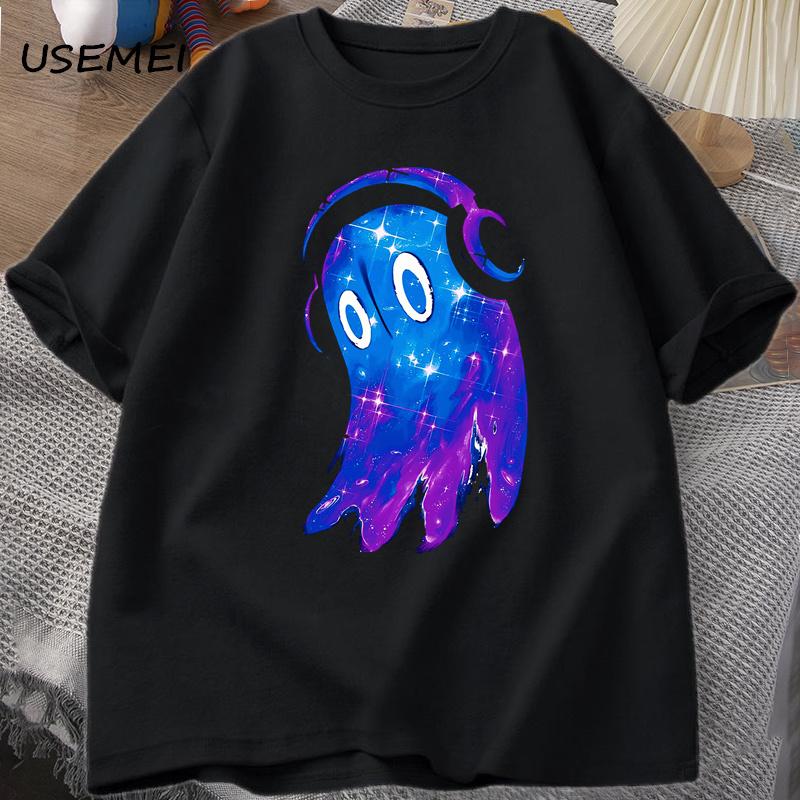 Undertale Napstablook Music Ghost T Shirt Casual Cotton Short Sleeves Men Sclothes O Neck Tops Summer Graphic T Shirts