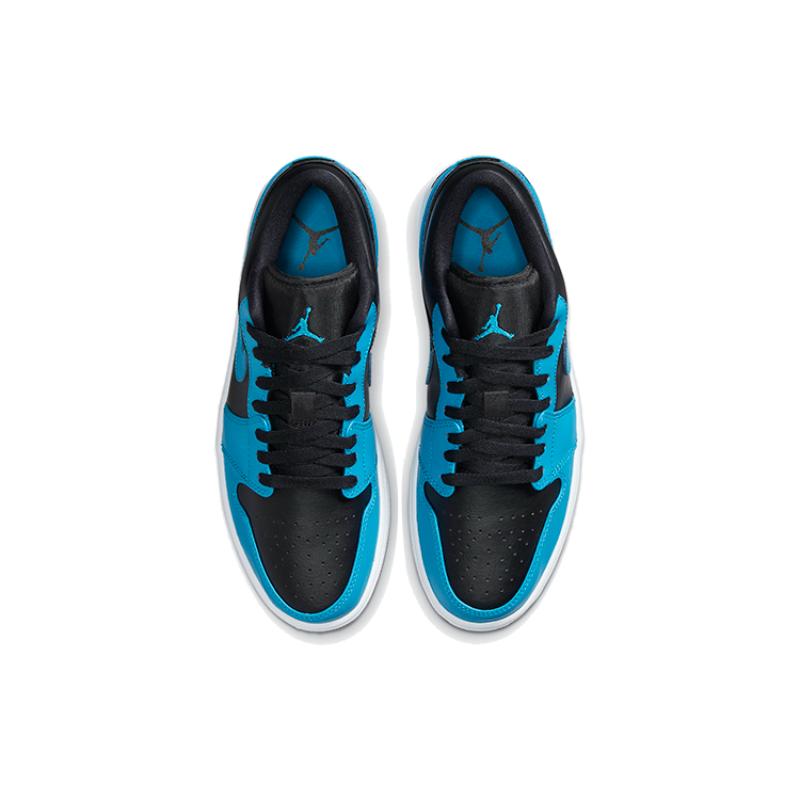 Jordan 1 Low Laser Blue Black Jordan 553558-410