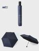 108cm Ultra-Light Automatic Umbrella - Dual-Purpose, Black Glue, Anti-UV, UPF50+, for Sun and Rain, Compact Design.