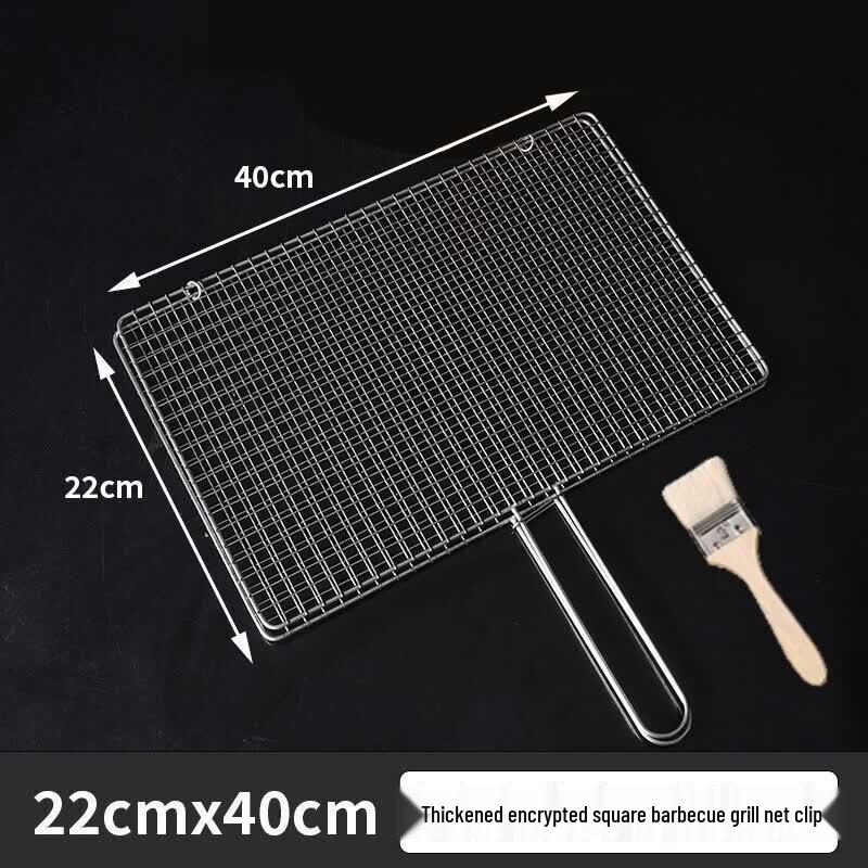 Stainless Steel BBQ Fish Grilling Basket
