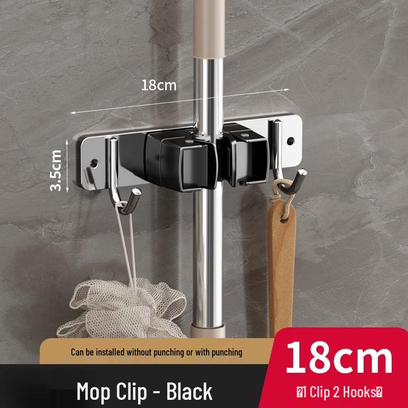 ZNMW Adhesive Mop and Broom Holder