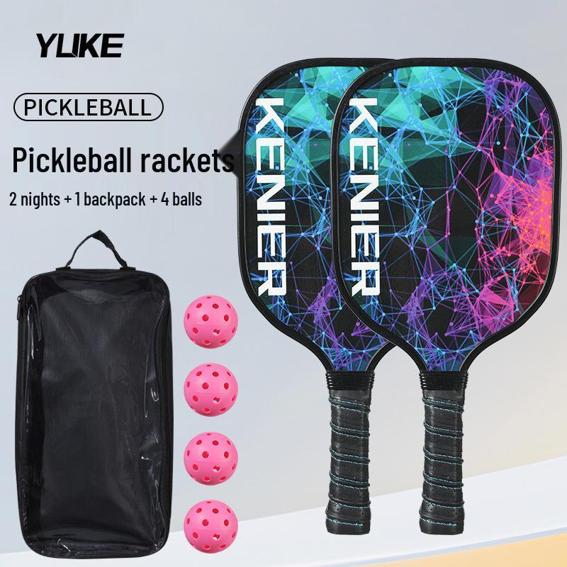 Professional Grade Wooden Pickleball Paddle Set for Adult Beginners