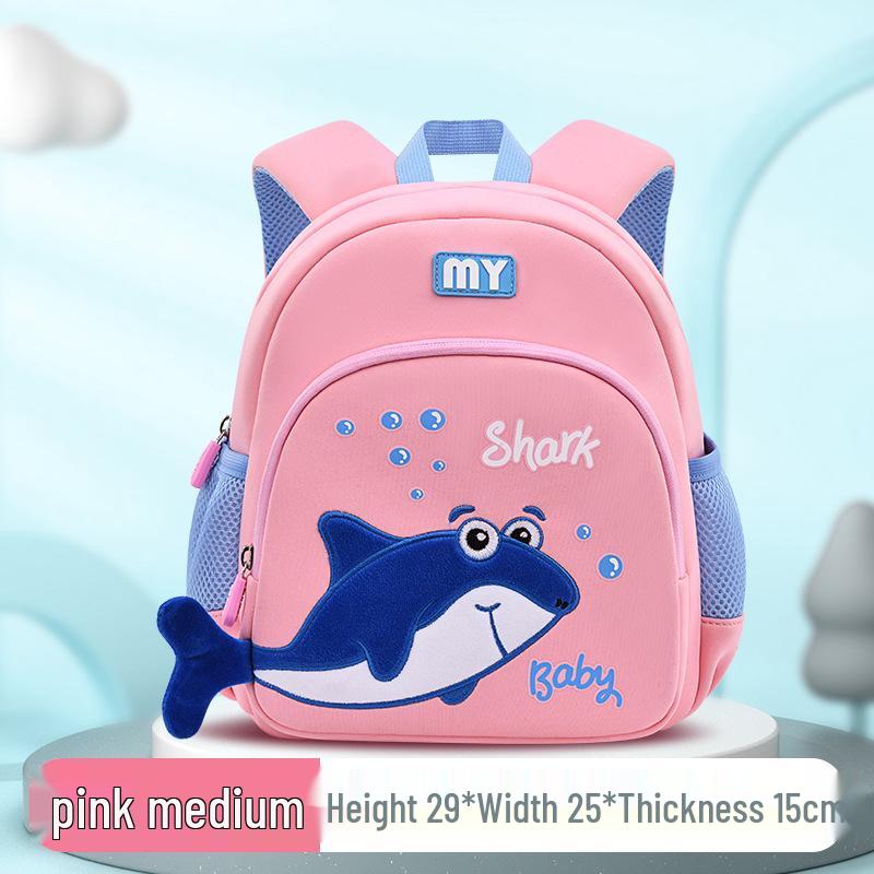 Neoprene Cartoon Whale Anti-Lost Backpack for 4-Year-Olds