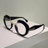 Oversized Irregular Glasses Women  New Fashion Blue Light Blocking Optical Frames Trendy Brand Design Decor Eyewear