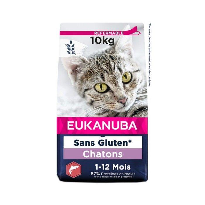 Eukanuba Croquettes Chaton - Sans céréales Saumon 2 kg