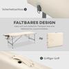 Massage Table Foldable, incl. Face Opening, Armrests, Hand Rests, Massage Table Mobile, 186 cm x 71 cm x 83 cm
