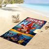 Gremlins: Chaos Unleashed beach towel soft Beach towel for vacation photos quick-drying swim towel Outdoor pool towel seaside printing