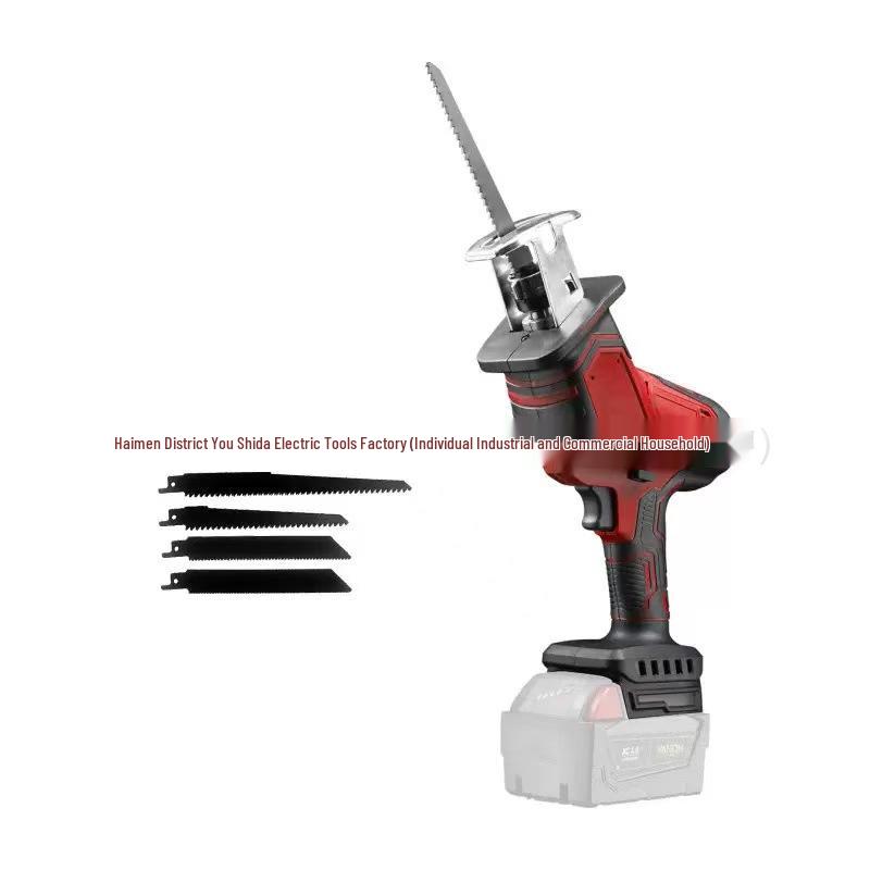 21V Brushless Electric Reciprocating Saw: Handheld Woodworking & Logging Saber Saw