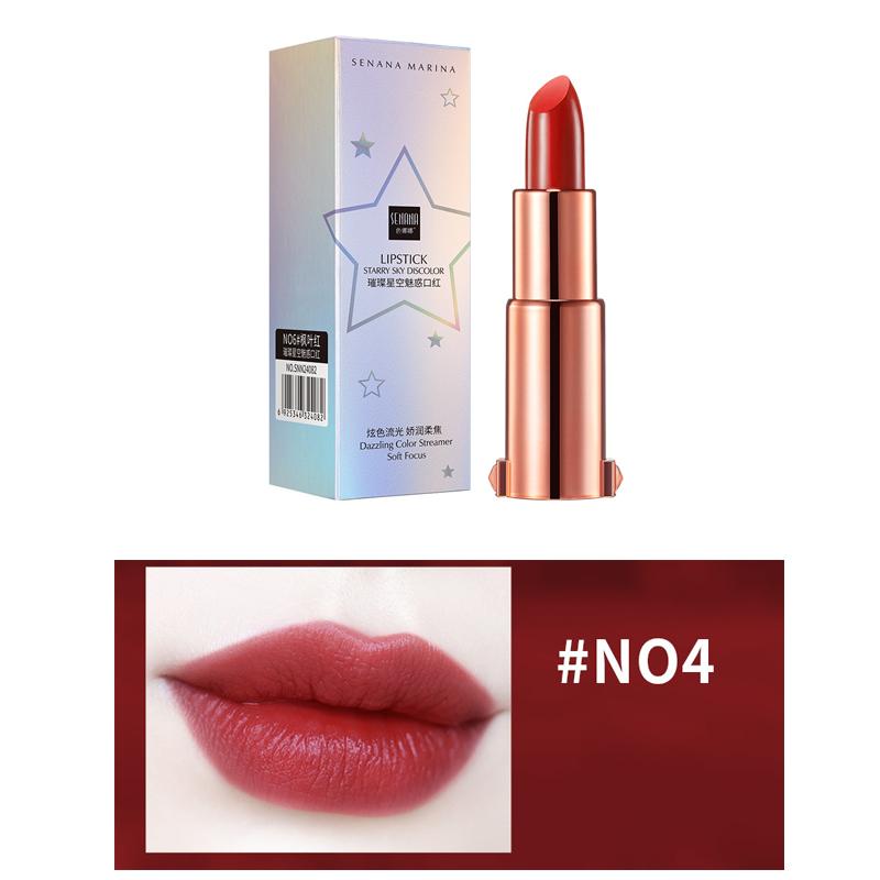 Bright Starry Charm Lipstick Not Easy To Dip In The Cup Not Easy To Fade Care for Lips Lipstick