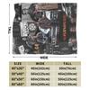 Supernatural TV Flannel Blanket Super Soft Throw Blanket for Living Room Decorative Graphic Bedspread Sofa Bed Cover