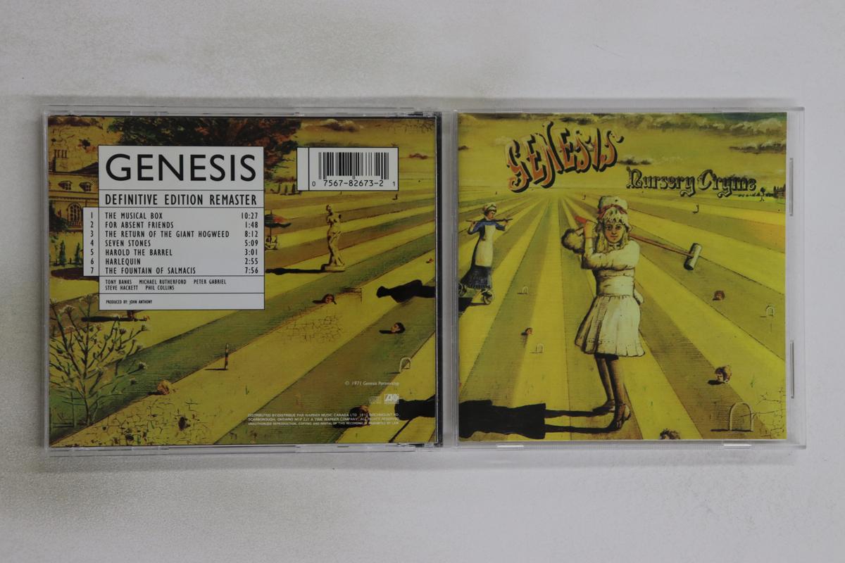 

CD GENESIS - Nursery Cryme CD82673 ATLANTIC Canada Rock Used