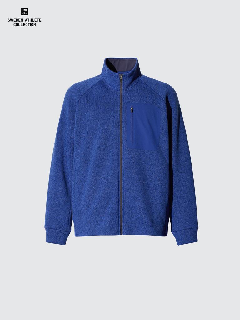 Uniqlo Knitted Fleece Full Zip Jacket