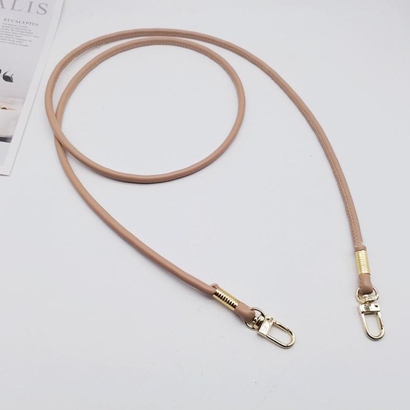 Simple Solid Color Leather Shoulder Crossbody Bag Replacement Strap Anti Lost Phone Chain For Diy Bag Chain Straps
