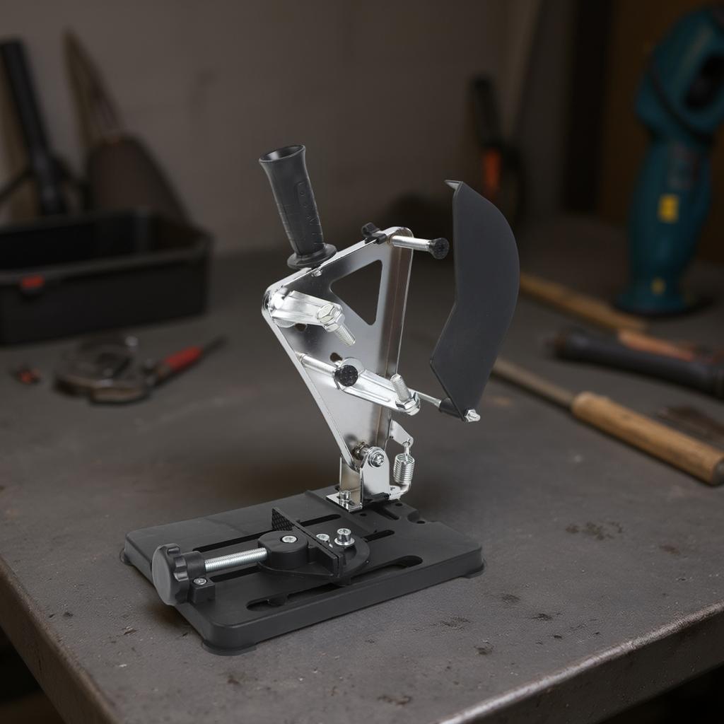Metal Angle Grinder Support Stand with Adjustable Clamp 100 To 150mm