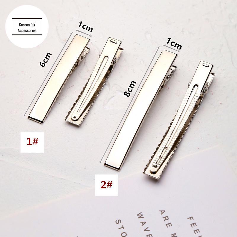 Korean Style Thick Duckbill Hair Clips: DIY Hair Accessories & Components