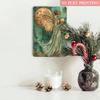 Vintage Angel Globe Metal Sign Wall Art 8x12 Inch Living Room Decor