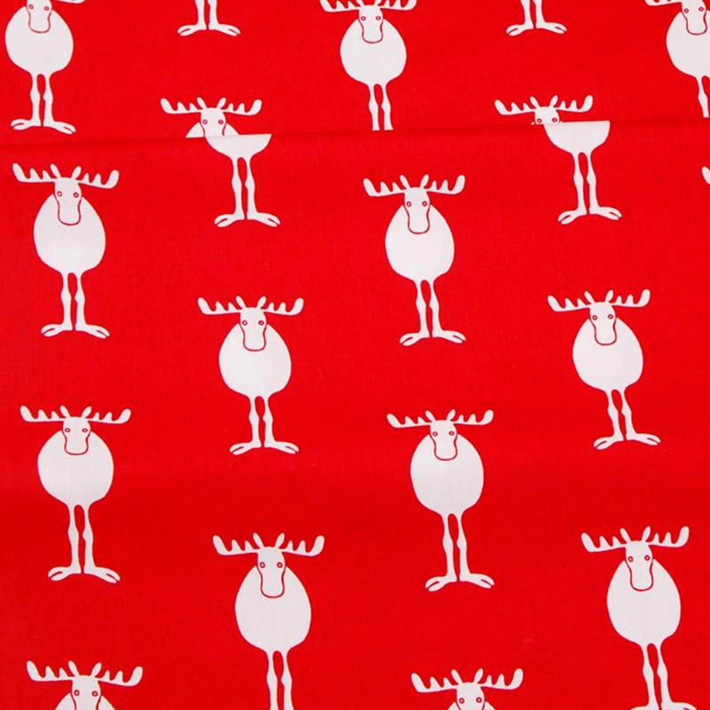 8PC Cotton Craft Fabric Christmas Decoration Fabric Set Fat Quarter Fabric Bundles Quilting