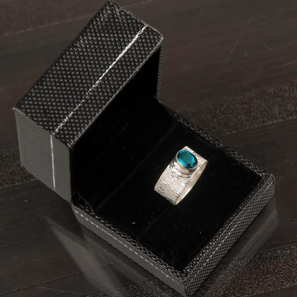 Apatite Gemstone 925 Sterling Silver Jewelry Handmade Ring For Anniversary Gift RR-3-12
