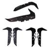For Subaru BRZ  For Toyota GR 86  ABS Matt Black Car Fender Side Air Vent Outlet Cover Trim Sticker Car Accessories