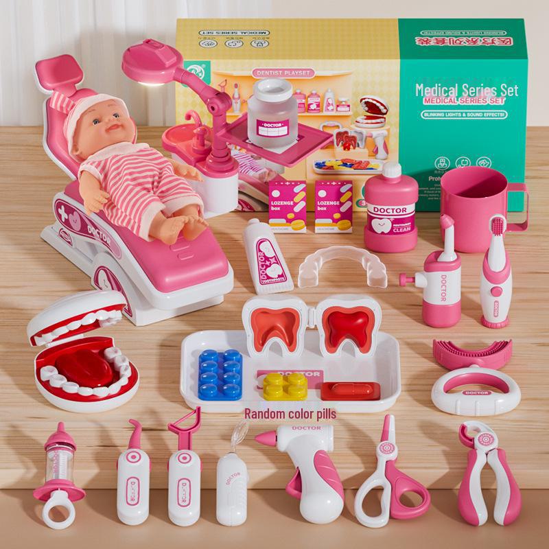 Children's Doctor and Nurse Play Set - Role Play Medical Kit for Kids