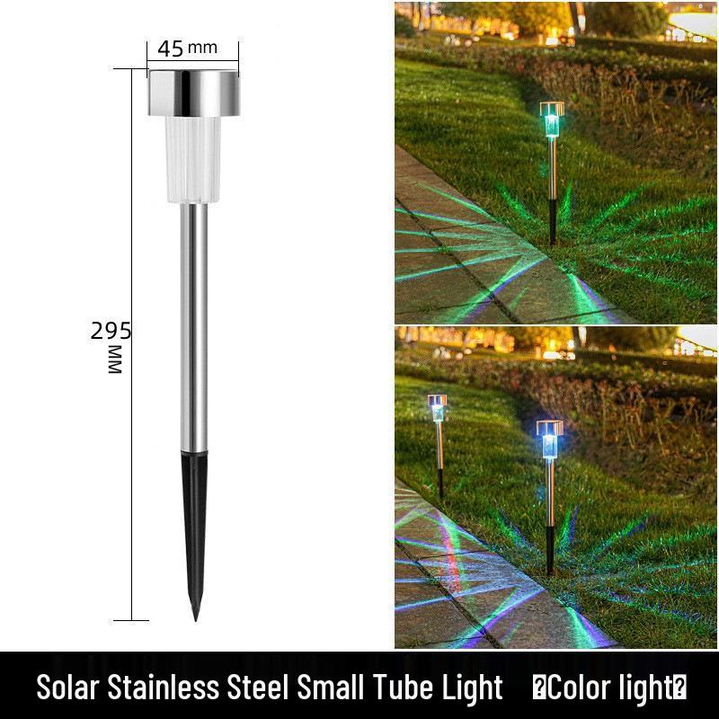 Waterproof Solar Lawn Lights: Automatic Outdoor Night Courtyard Lamp