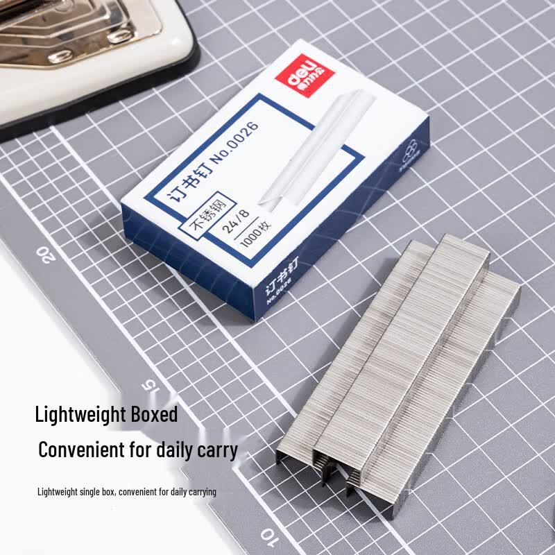 Deli 24/8 Heavy Duty Stainless Steel Staples
