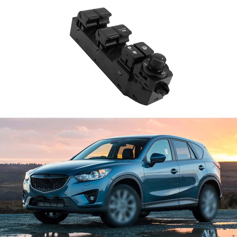 1Pcs  Power Window Switch With Folding Mirror Function For Mazda CX-5 Only Fit LHD Models KR11-66-350 KR1166350 BKC6-66-350 Part