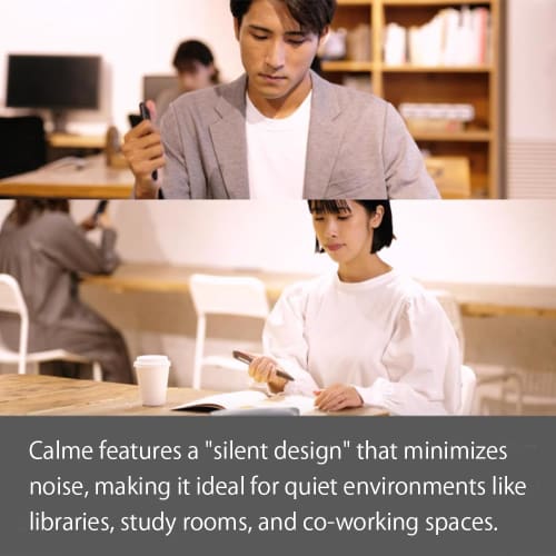 Pentel Multifunctional Ballpoint Pen Calme Ballpoint Pen 0.5 Sharp 0.5 Grayish White XBXAW355W