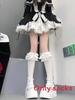 Lolita Lace Bow Kneehigh Socks With Cotton Material For Summer And Spring Fashion