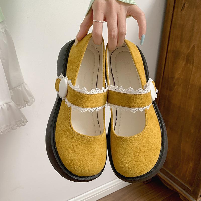 

Fashion and lightweight open instep shallow mouth platform single shoes women s 2025 new summer height increase skirt Mary Jane single shoes 40 жёлтый