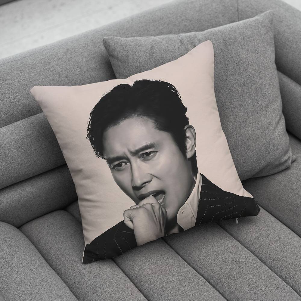 LLee Byung Hun Rosa Schleife Kissenbezug Kissenbezug Zuhause Sofakissen Autokissen Kissenbezug Büro Kissenhülle Kissen