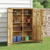 VidaXL Garden Tool Shed 123x45x171 Cm Impregnated Pine Wood 318196