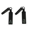 Waist Buckle PU 26 Letter Card  Key Chain Key Ring Business Key Holder  Keychain Accessories