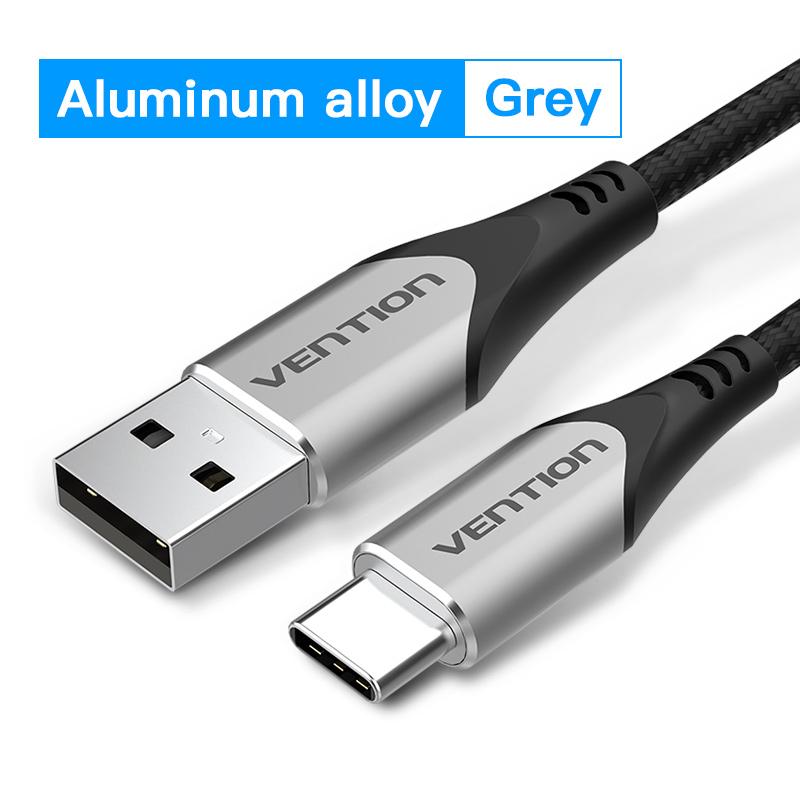 Cavo Vention USB Tipo C per Samsung Poco S21 Ricarica Rapida 3A Caricabatterie USB C Cavo Dati per Redmi 8 Cavo Tipo-C