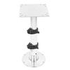 Adjustable Table Pedestal Stand Leg 334mm To 720mm Bright Surface for RV Caravans Boats Yachts
